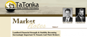 TaTonka Real Estate Advisors Market Notes Header Volume 5