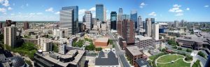 Minneapolis Skyline Panorama View