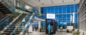 Office building lobby for Cardiovascular Systems, Inc.